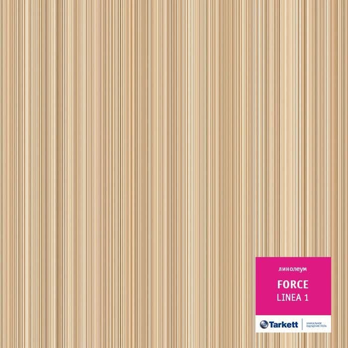 Линолеум полукоммерческий "Tarkett" Force Linea 1 (4м) — купить в Ярославле