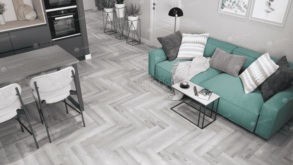 Виниловый ламинат "Alpine Floor" Parquet Light Дуб Лейтена (600*125*4 мм) — купить в Ярославле
