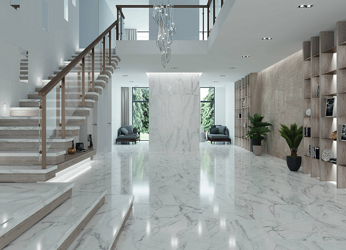 Керамогранит "Estima" Supreme Ferrum (1200*600 мм) Белый — купить в Ярославле