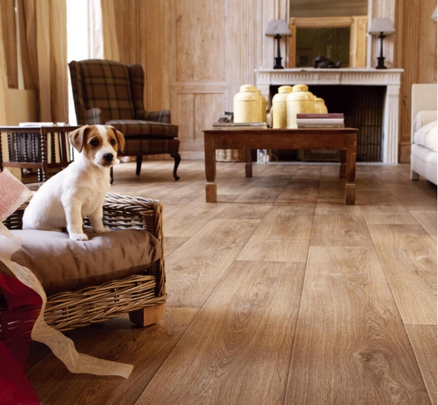 SPC ламинат "CronaFloor" Wood 4V Дуб Монтара (1200*180*4 мм) — купить в Ярославле