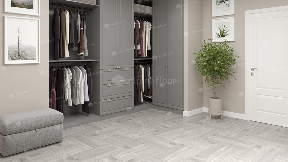 Виниловая плитка "Alpine Floor" Parquet LVT Дуб Полис (590*118*2,5 мм) — купить в Ярославле