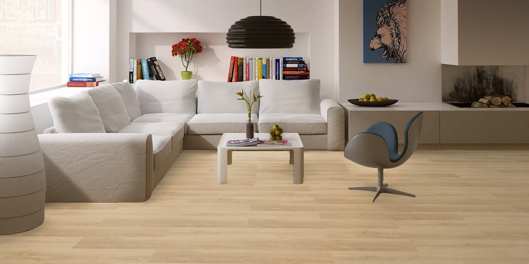 Клеевая плитка для коммерческих помещений "Bonkeel" Eruption (914,4*152,4*2,1мм) — купить в Ярославле