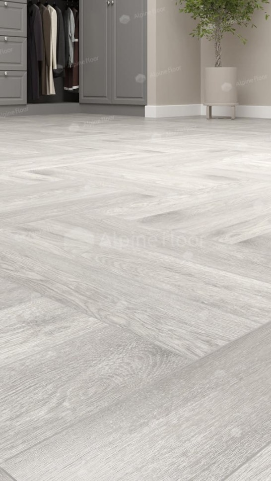 Виниловая плитка "Alpine Floor" Parquet LVT Дуб Полис (590*118*2,5 мм) — купить в Ярославле