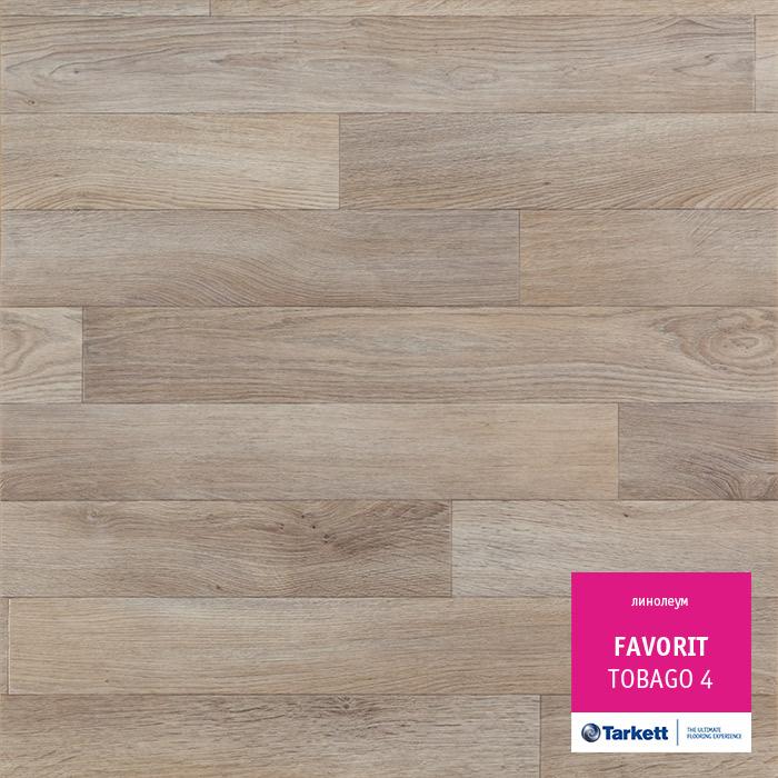 Линолеум бытовой "Tarkett" Фаворит Tobago 4 (4м) — купить в Ярославле
