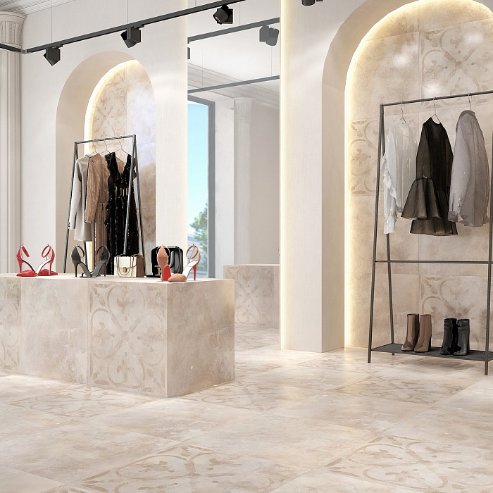 Керамогранит "Keramin" Турин (600*600 мм) Серый 1 — купить в Ярославле