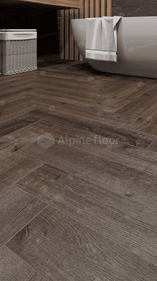 Виниловый ламинат "Alpine Floor" Parquet Light Дуб Альферац (600*125*4 мм) — купить в Ярославле