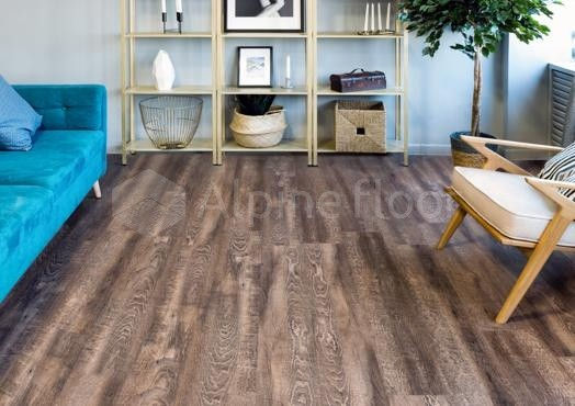 Кварцвиниловая плитка "Alpine Floor" Дуб Миндаль  (1219*184*2мм) — купить в Ярославле