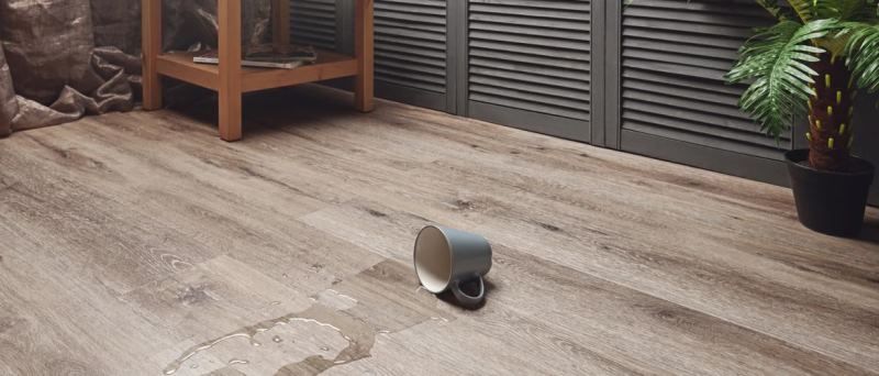 Кварцвиниловая плитка "Aquafloor" AF6041 Glue (1219,2*177,8*2 мм) — купить в Ярославле