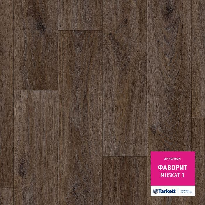 Линолеум бытовой "Tarkett" Фаворит Muskat 3 (4м) — купить в Ярославле