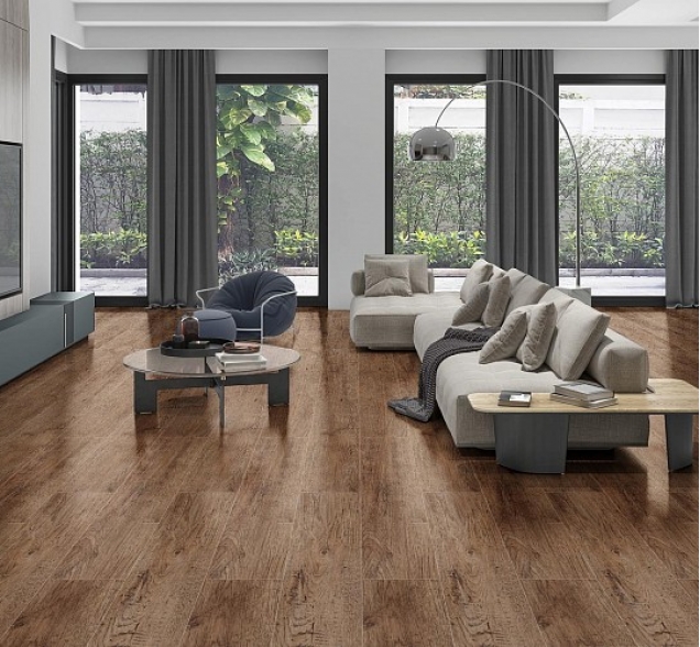 SPC ламинат "CronaFloor" Nano 4V Дуб Античный (1200*180*3,5 мм) — купить в Ярославле