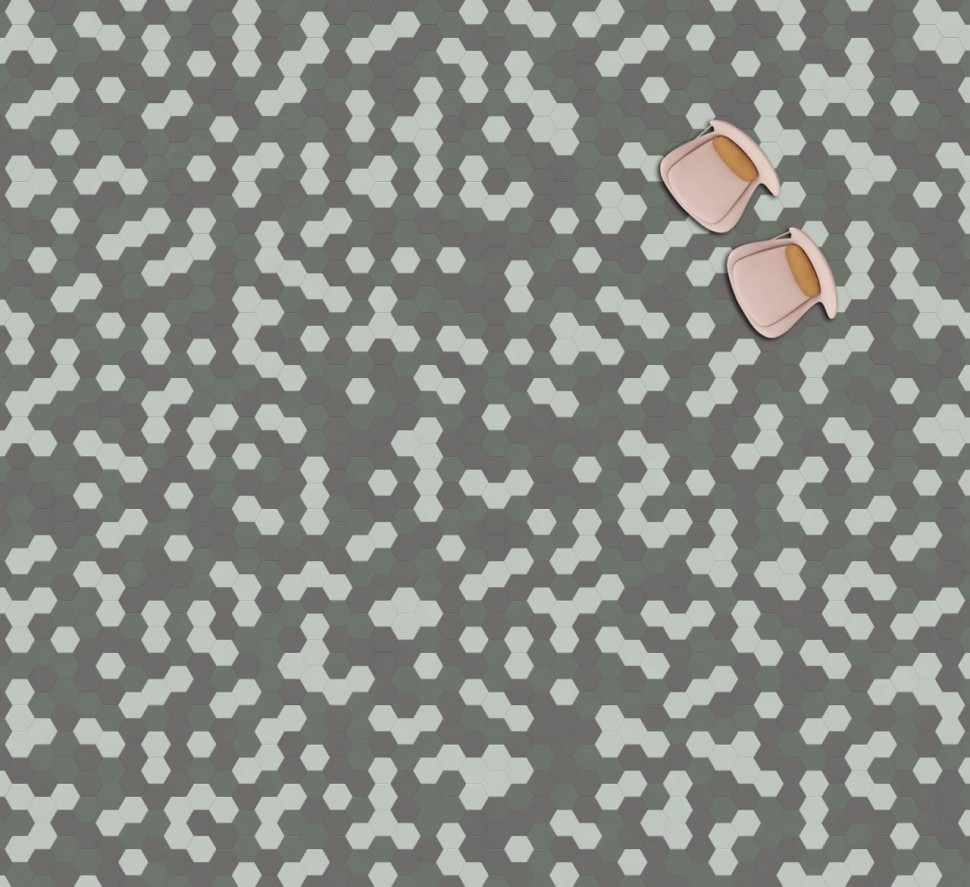 Виниловая плитка "Moduleo" Moods Hexagon 344 (226,32*196*2,5 мм) — купить в Ярославле