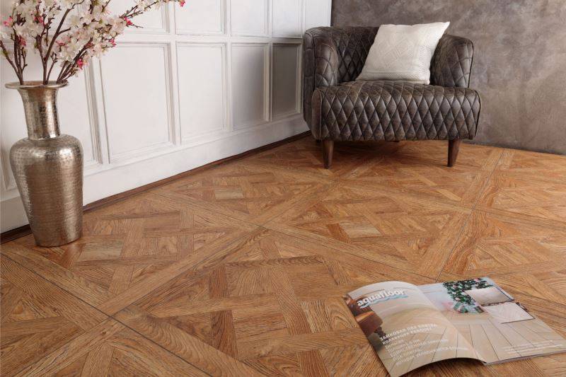 Замковая ПВХ плитка "Aquafloor" AF7004VS (600*600*7 мм) — купить в Ярославле