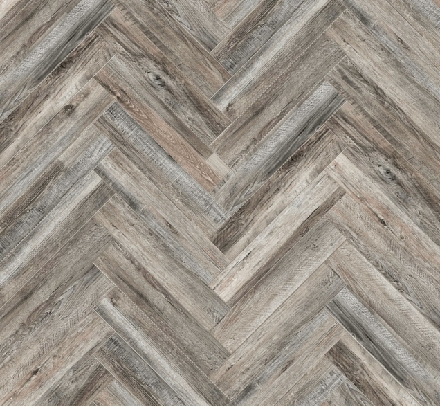 Виниловый ламинат SPC "Cronafloor" Herringbone Дуб Реймс (640*128*4,5 мм) — купить в Ярославле