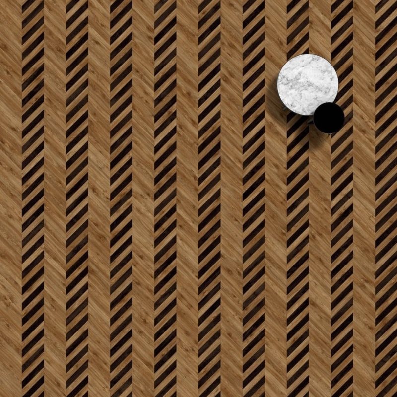 Виниловая плитка Chevron 419 (522,67*92,4*2,5 мм) — купить в Ярославле