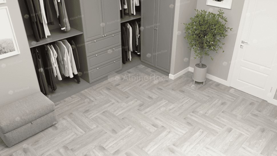 Виниловый ламинат "Alpine Floor" Parquet Light Дуб Полис (600*125*4 мм) — купить в Ярославле