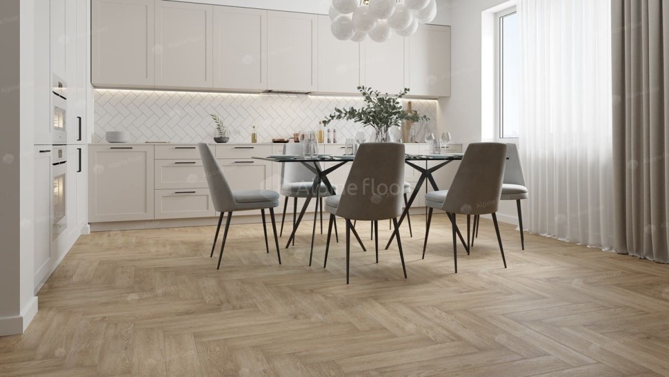 Виниловая плитка "Alpine Floor" Parquet LVT Дуб Ваниль Селект (590*118*2,5 мм) — купить в Ярославле