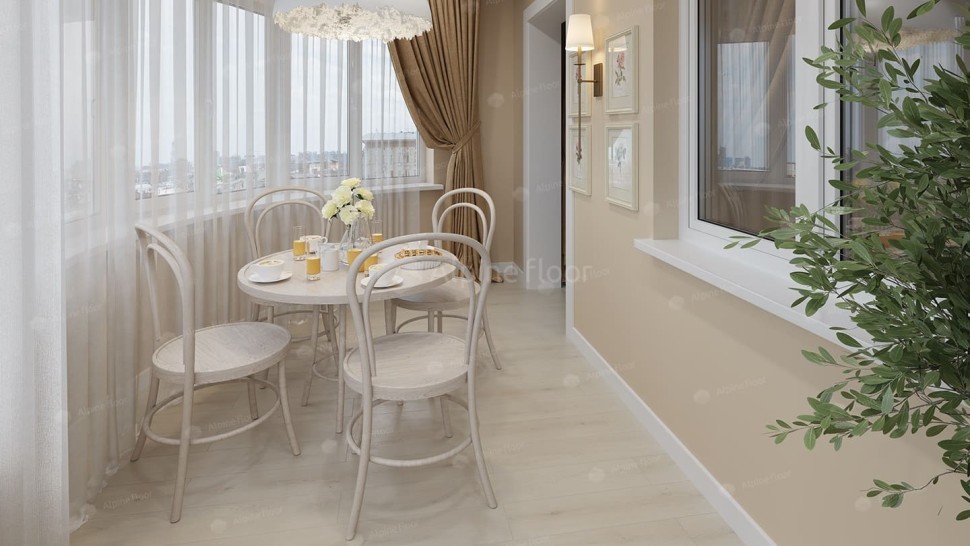 Виниловый ламинат "Alpine Floor" Grand Sequoia Гиперион (1220*183*4 мм) — купить в Ярославле