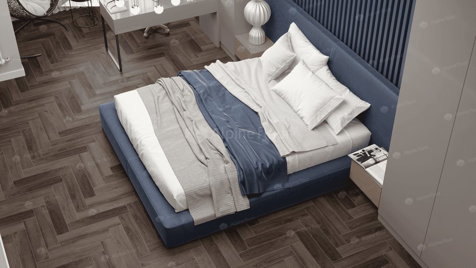 Виниловый ламинат "Alpine Floor" Parquet Light Дуб Фафнир (600*125*4 мм) — купить в Ярославле
