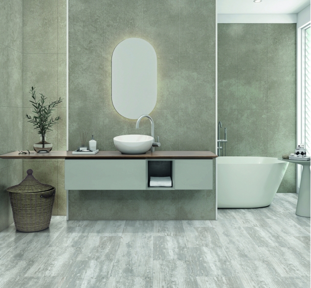 SPC ламинат "CronaFloor" Stone 4V Дублин (600*300*4 мм) — купить в Ярославле