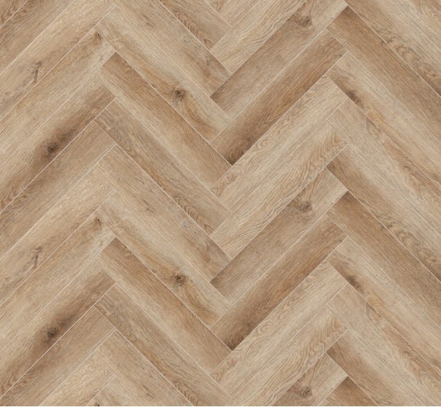 Виниловый ламинат SPC "Cronafloor" Herringbone Дуб Монпелье (640*128*4,5 мм) — купить в Ярославле