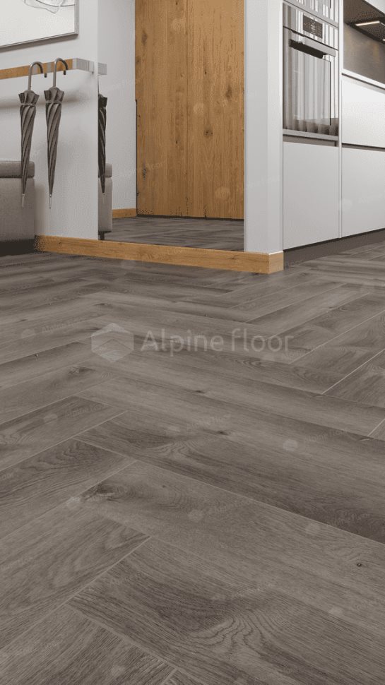 Виниловый ламинат "Alpine Floor" Parquet Light Дуб Мерга (600*125*4 мм) — купить в Ярославле