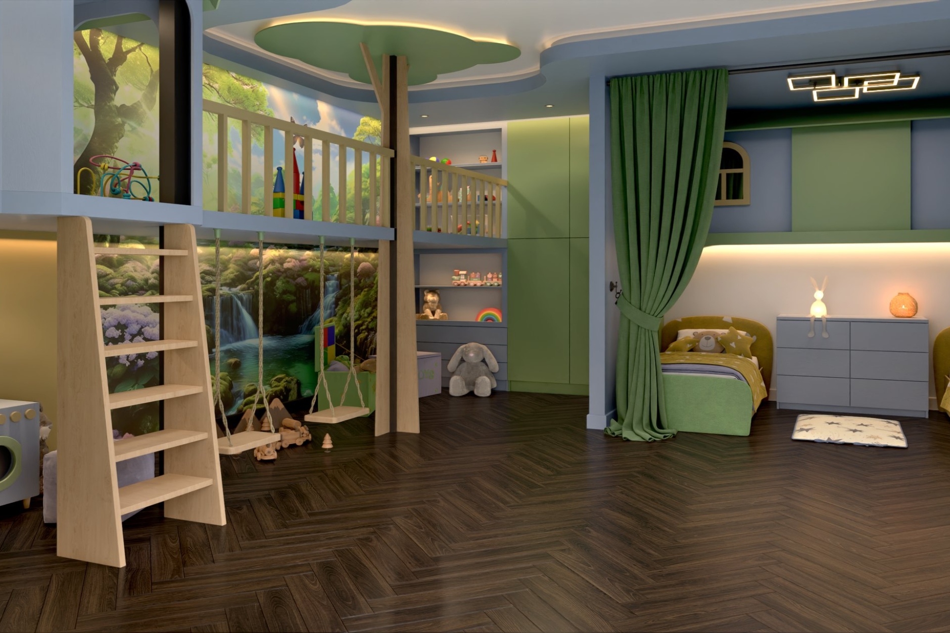 Инженерный паркет «Damy Floor» Каштановый (укладка елочкой) — купить в Ярославле