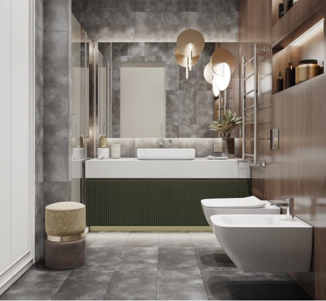 SPC ламинат "CronaFloor" Stone 4V Торнадо Дымчатый (600*300*4 мм) — купить в Ярославле