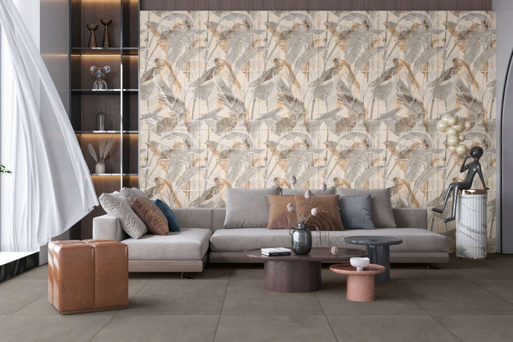 Керамогранит "Ennface" 600*1200 Martinique Glu Рельефный, Глянцевый Мультиколор — купить в Ярославле