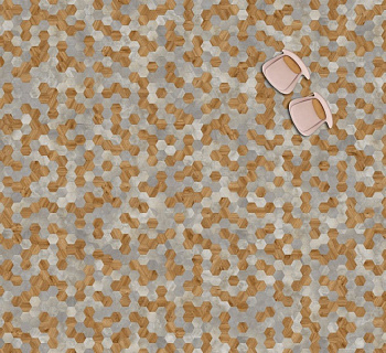 Виниловая плитка "Moduleo" Moods Hexagon 334 (226,32*196*2,5 мм) — фото и характеристики
