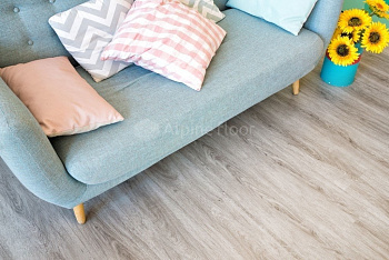 Кварцвиниловая плитка "Alpine Floor" Дуб Кофейный (1219*184*3мм) — фото и характеристики